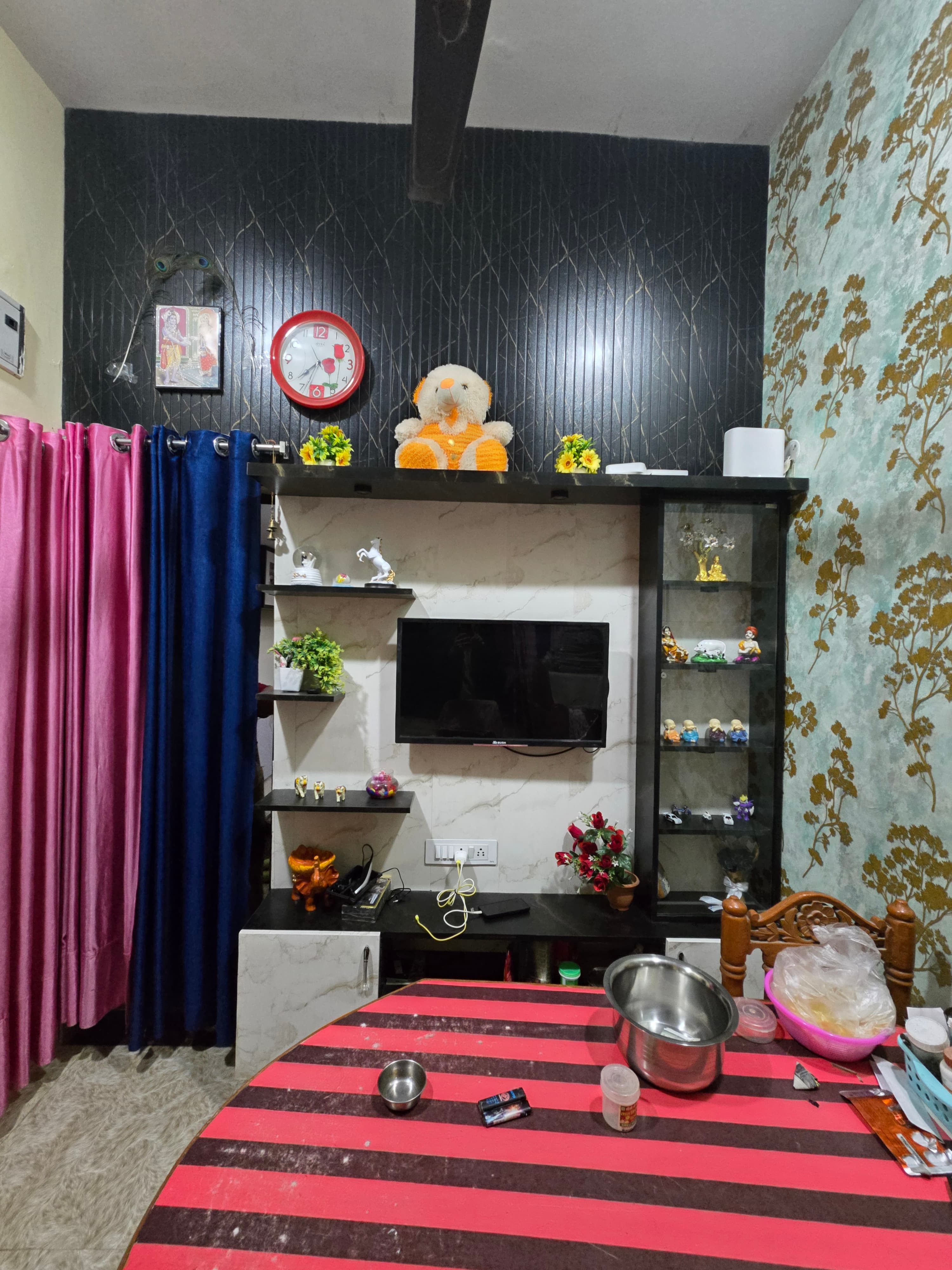 Room after Aman Furniture's custom furniture installation